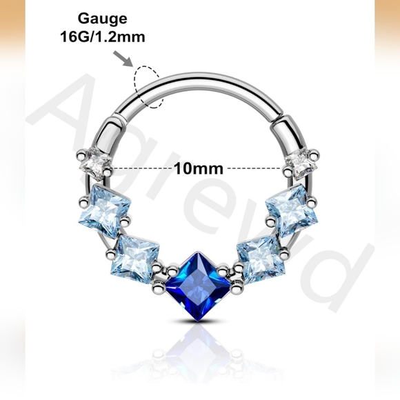 Daith earring, helix, Or rook earrings** offering multiple styling** - Picture 6 of 6